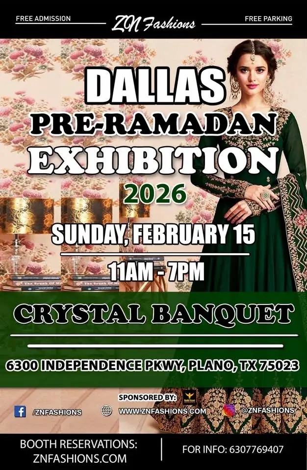 ZN Fashions Dallas Pre-Ramadan Exhibition