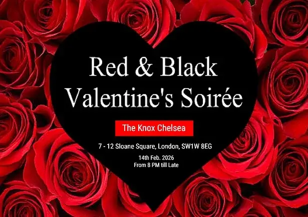 Red & Black Valentine's Soirée at The Knox Chelsea ❤️