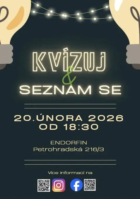 Unikátní PUBKVÍZ! Kvízuj a Seznam se!