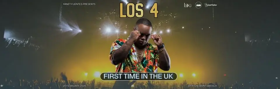 Yanet Fuentes Presents - Los 4 London 2026