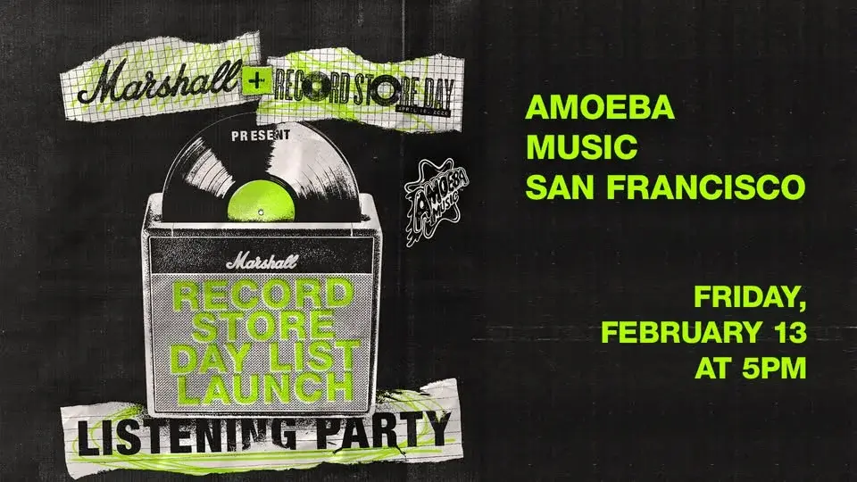 Record Store Day List Launch Party at Amoeba SF