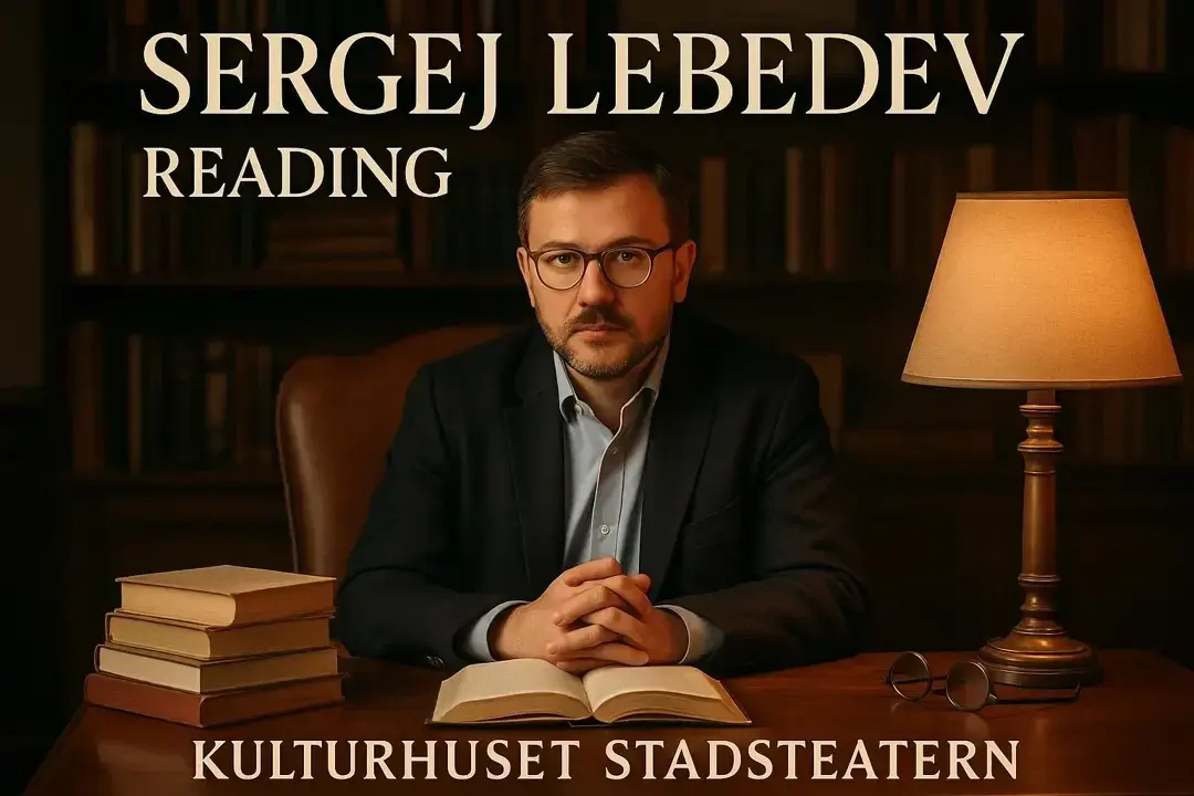 đ Internationell författarscen: Sergej Lebedev (Ryssland)