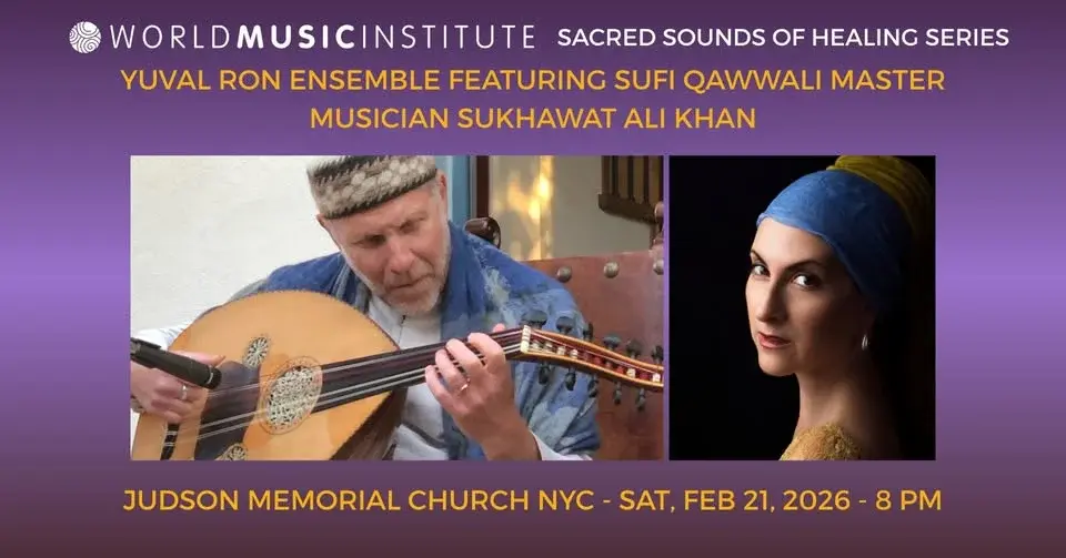 Yuval Ron Ensemble feat. Sufi Qawwali Master musician Sukhawat Ali Khan