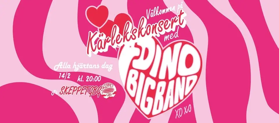 Kärlekskonsert med Dino Big Band