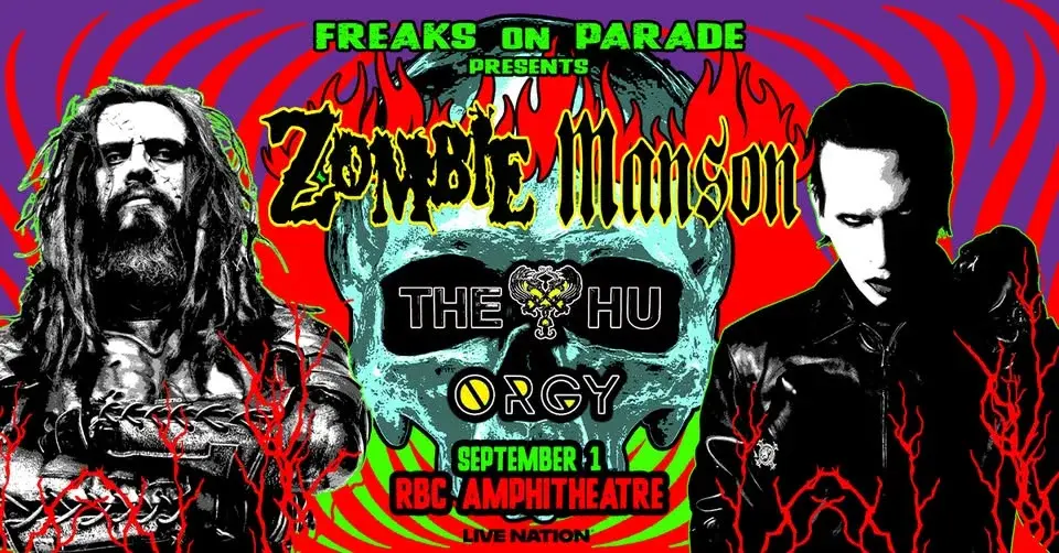 Rob Zombie & Marilyn Manson with The Hu & Orgy