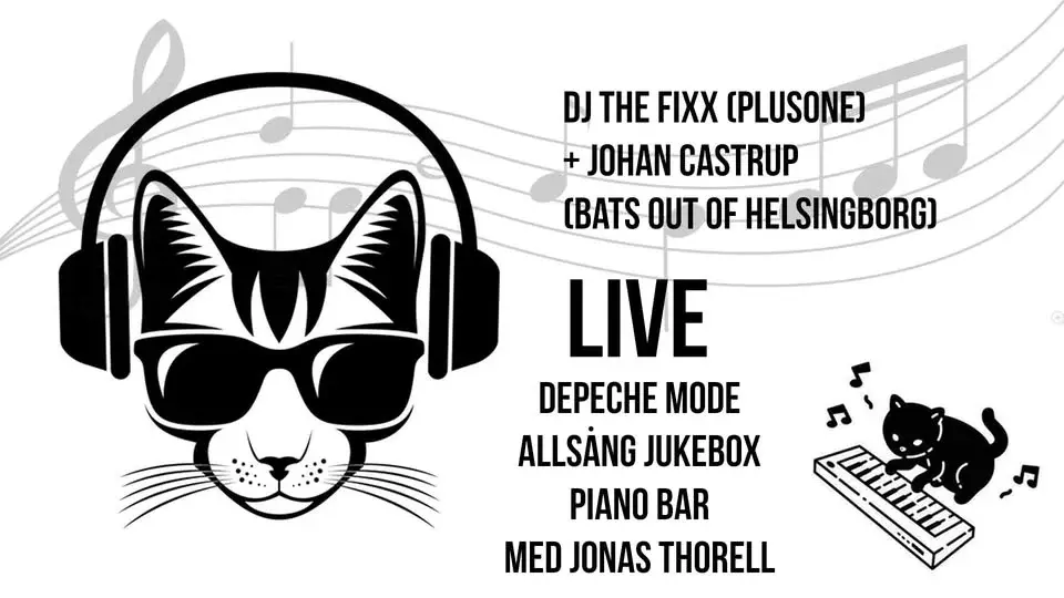Synthaket: DJ The Fixx / Johan Castrup + Depeche Mode-allsång
