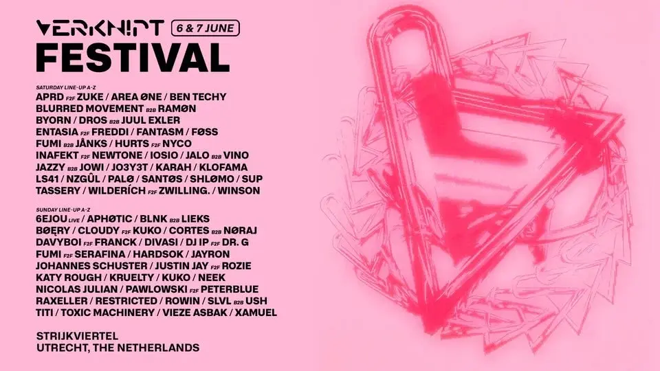 Verknipt Festival 2026 - 6 & 7 June