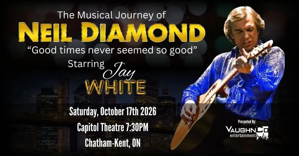 Neil Diamond Tribute Show Featuring Jay White