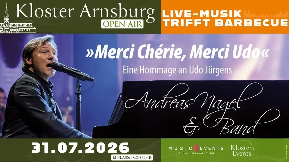 Merci Chérie, Merci Udo -  Eine Homage an Udo Jürgens - Live Musik trifft Barbeque