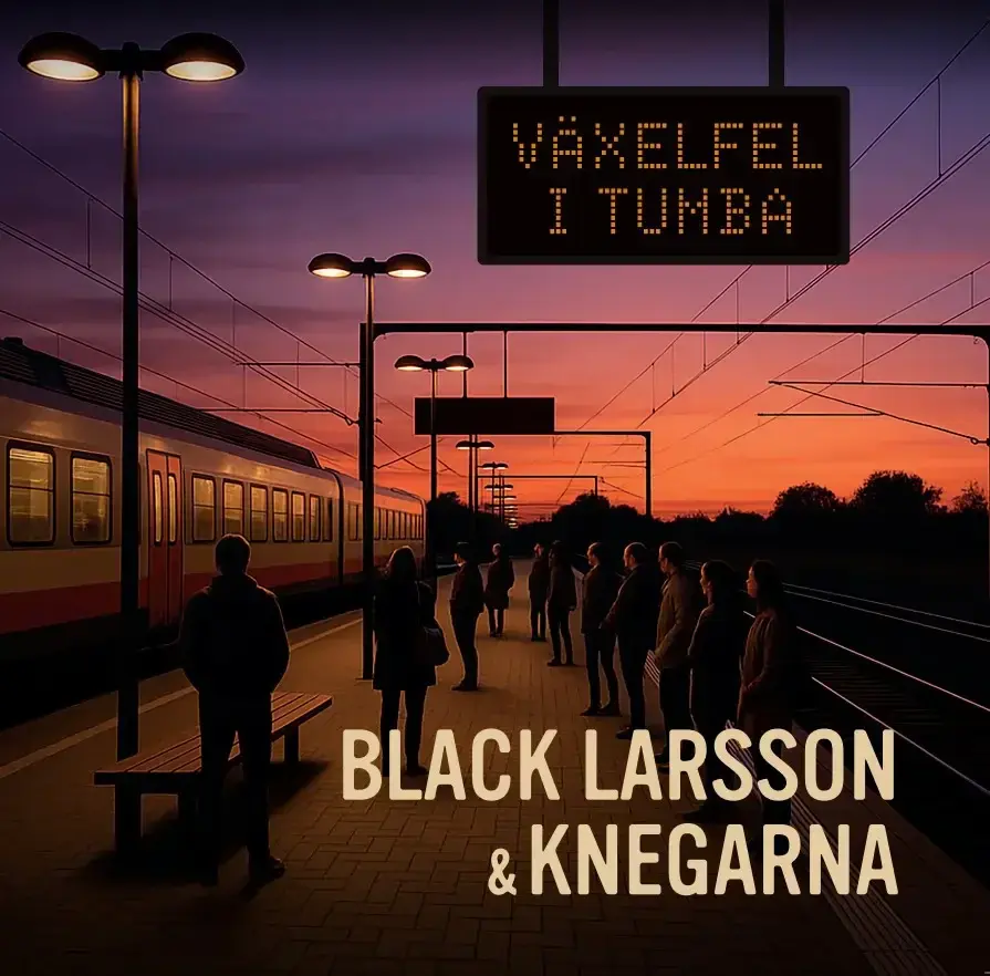 Releasefest för Black Larsson och Knegarnas nya vinylalbum