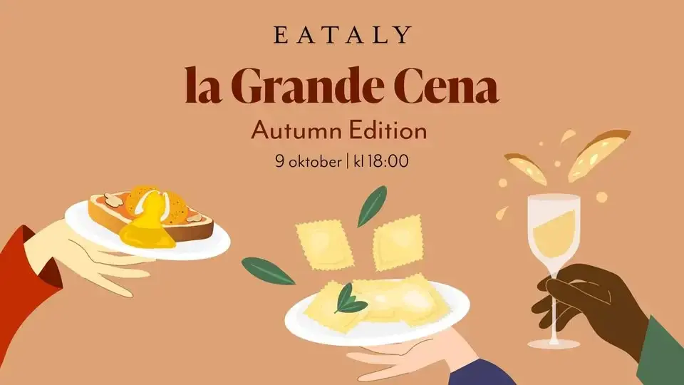 La Grande Cena - Fyra rätter med smak av Toscana | 490kr