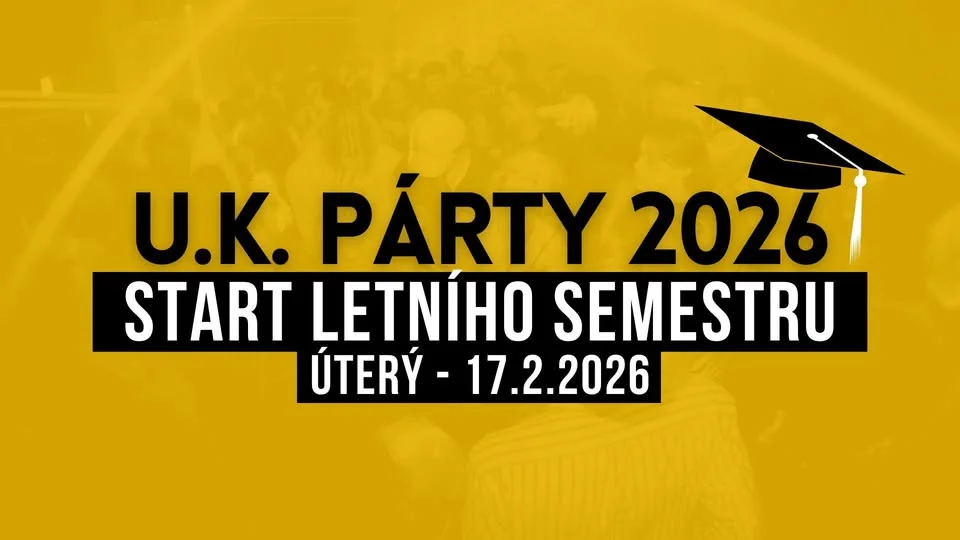 U.K. Párty 2026 – Start Letního Semestru at P.M. Club & Cocktail bar