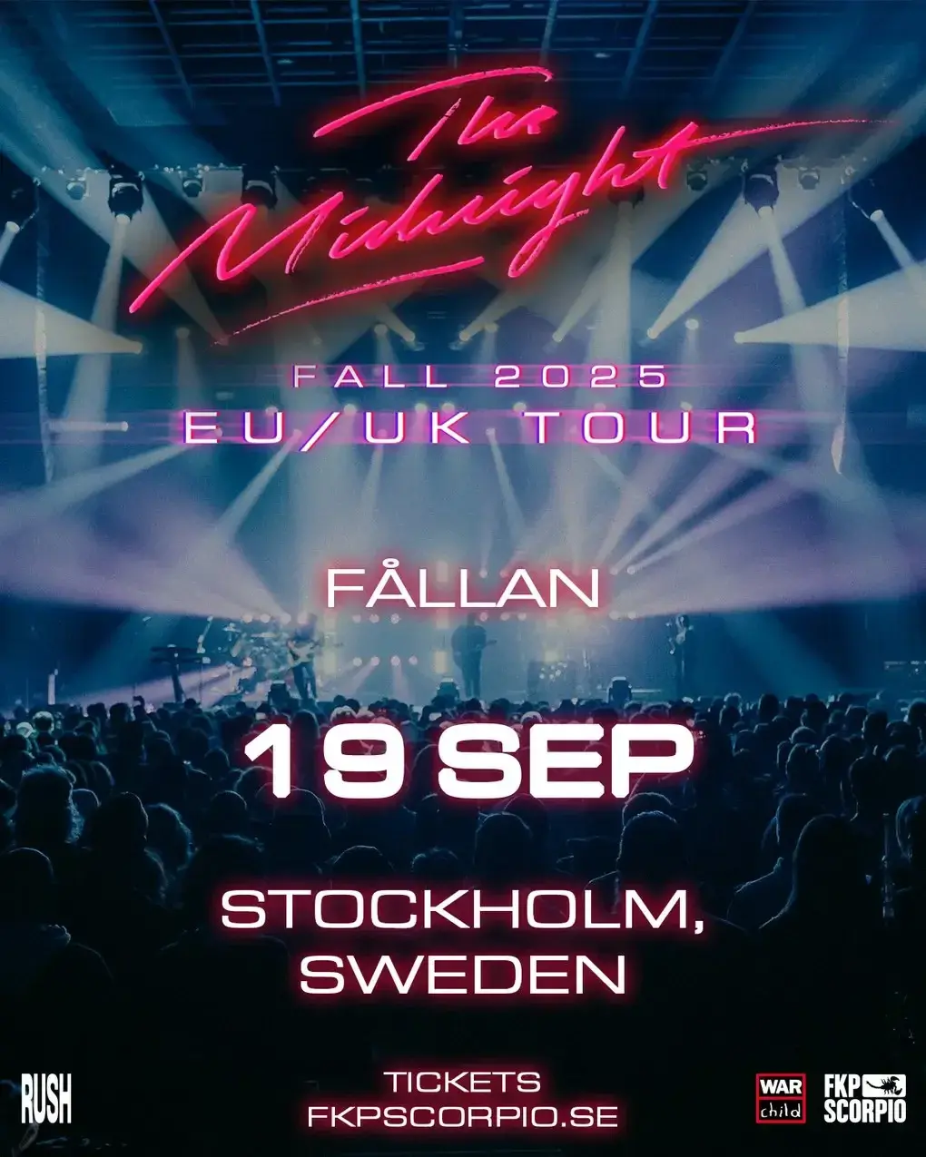 🎵 The Midnight Live in Stockholm!