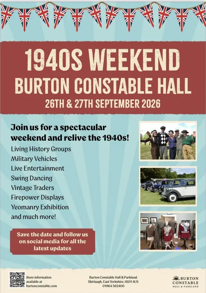 Burton Constable Hall 1940s Weekend