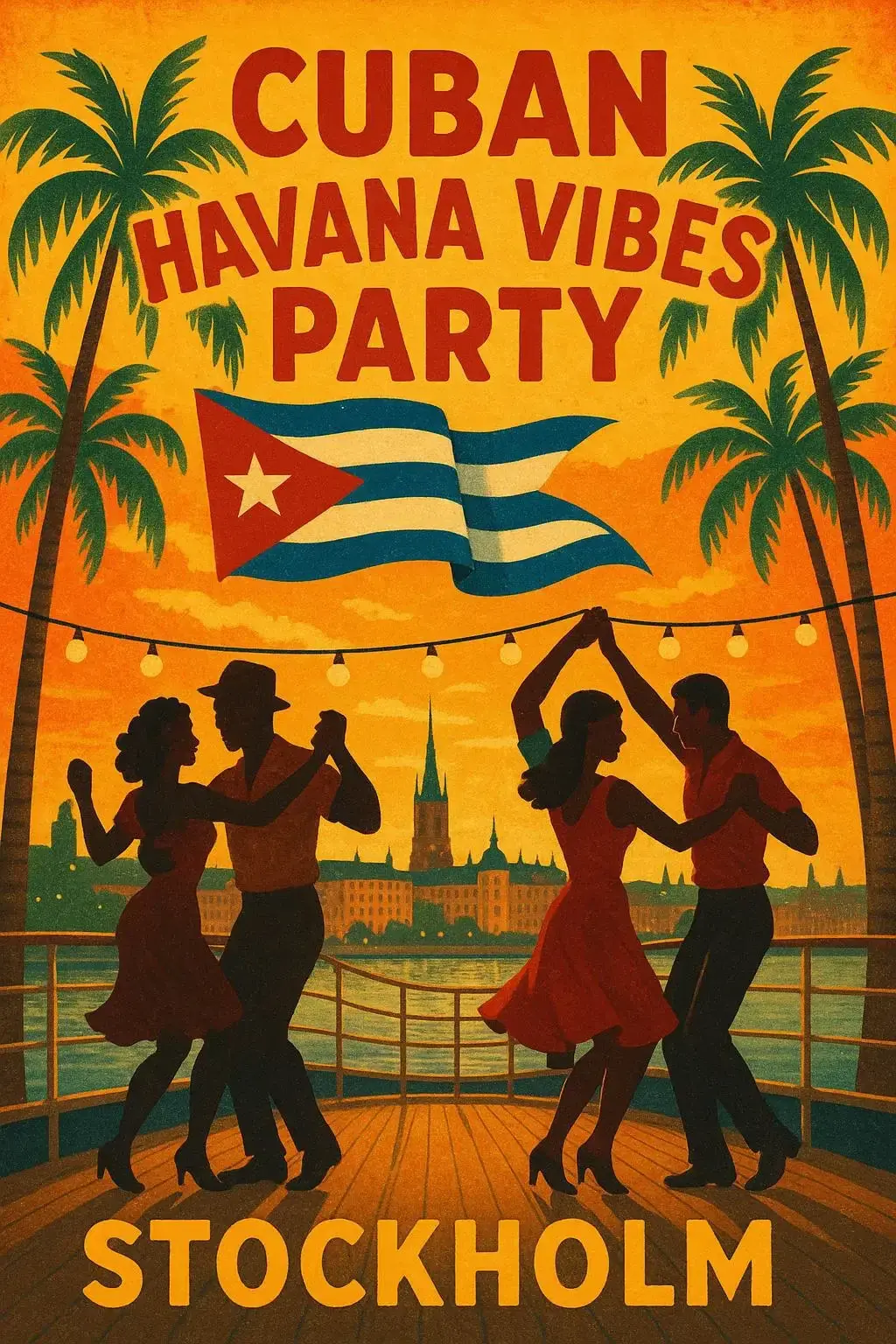 🌴 Havanna Vibbar på Stockholms Ström 🕺💃