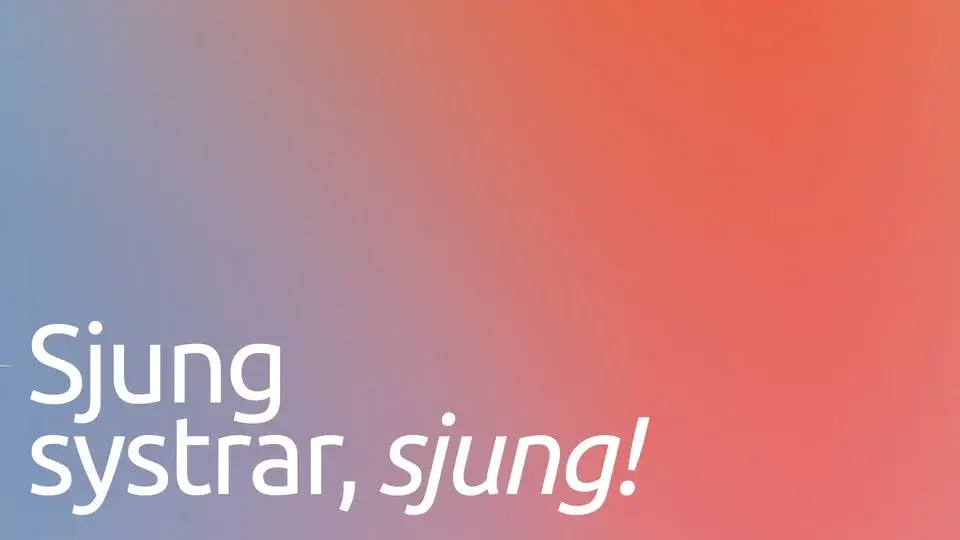 Sjung systrar, sjung! Gästspel Damkören SALT, UDK Discordia, Carolinae Röster, 8 mars kl 18.30