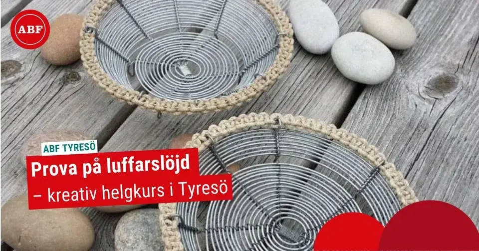 Prova på luffarslöjd – kreativ helg (Tyresö)