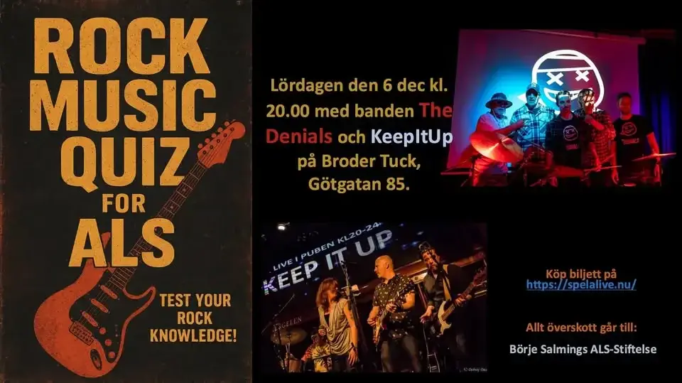 Rock Music Quiz för ALS