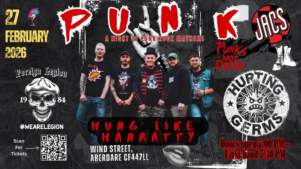 Hung Like Hanratty + Foreign Legion & Hurting Germs @ Jacs