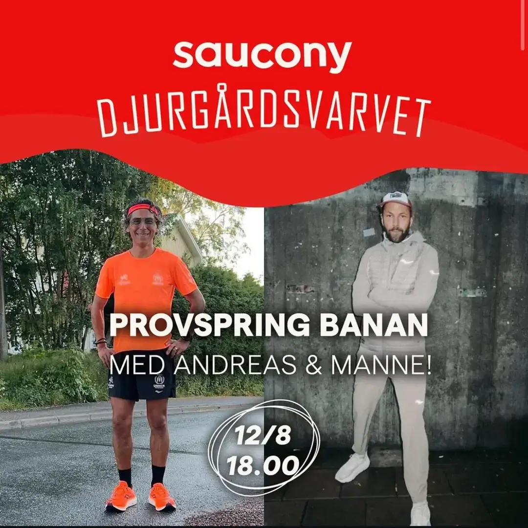 🏃♂️ Provlöpning Djurgårdsvarvet med Andreas & Manne 🏃♂️