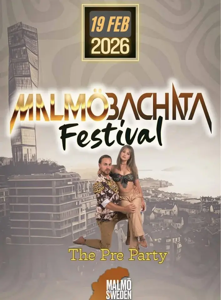 ★THE OFFICIAL PRE PARTY OF THE MALMO BACHATA FESTIVAL 19th Feb 🇪🇸★