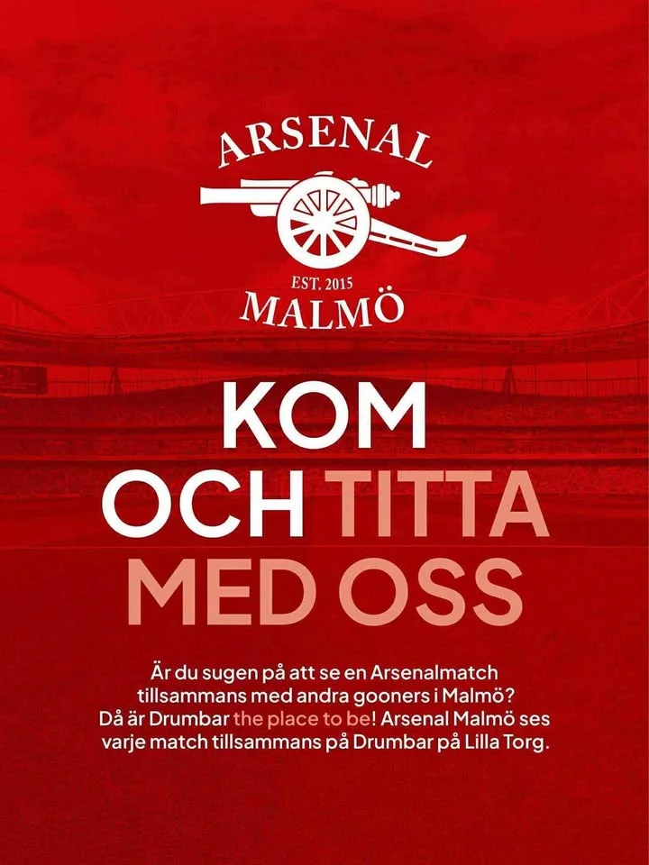 Mansfield vs Arsenal (Drumbar)