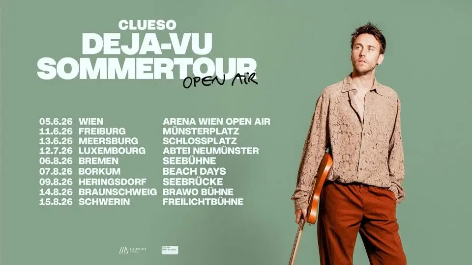 CLUESO /// 'DEJA-VU SOMMERTOUR  2026' /// Bremen 