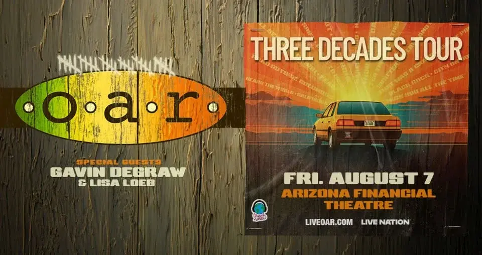 O.A.R. Three Decades Tour