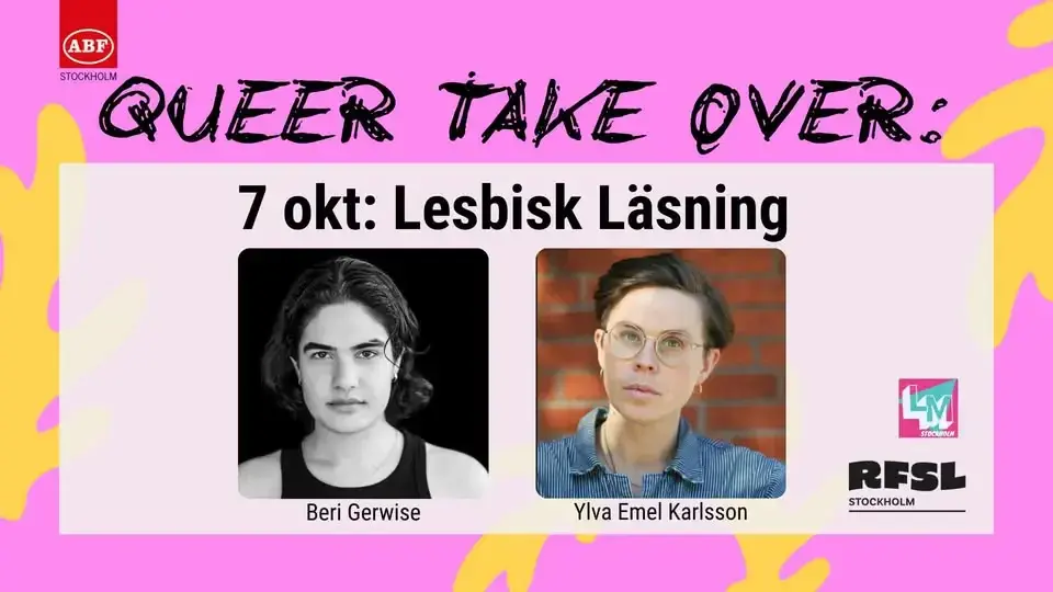 QUEER TAKE OVER: Lesbisk Läsning och öppen scen