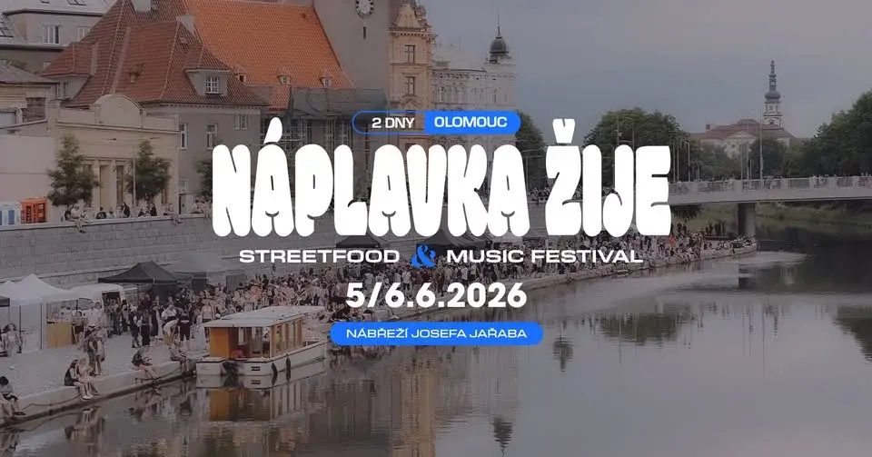 Náplavka žije! Olomoucký Festival 2026
