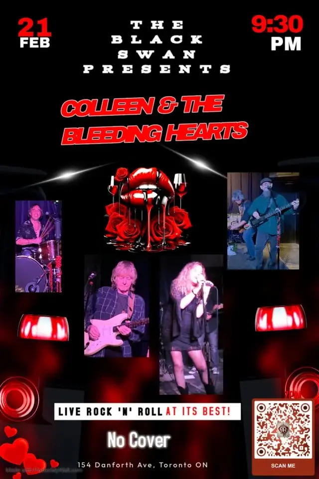 Colleen & The Bleeding Hearts Rock the Black Swan Tavern!