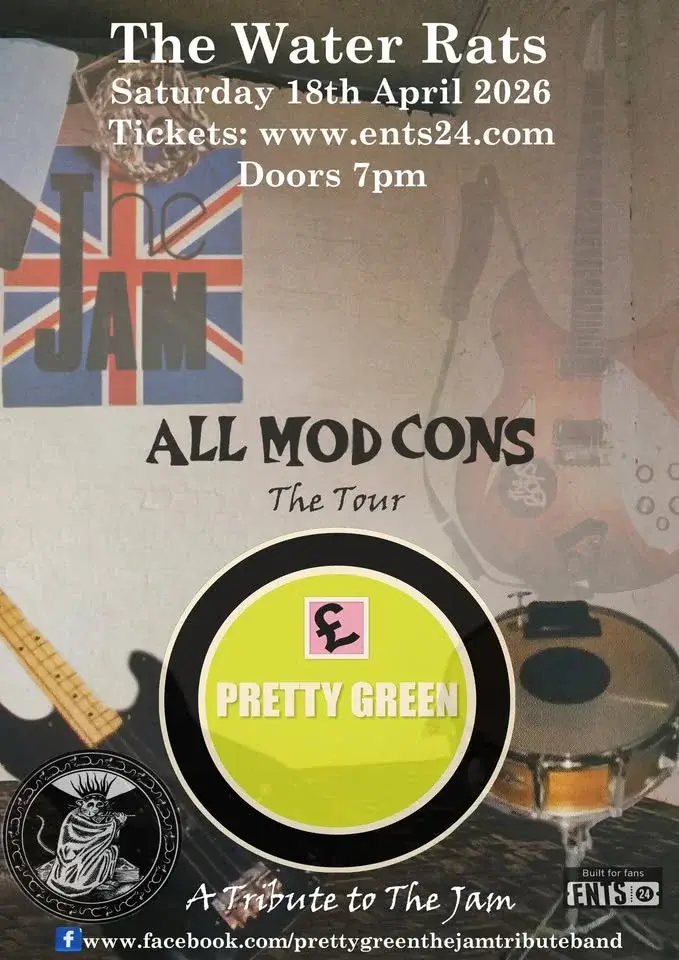 Pretty Green - A Tribute to The Jam THE WATER RATS