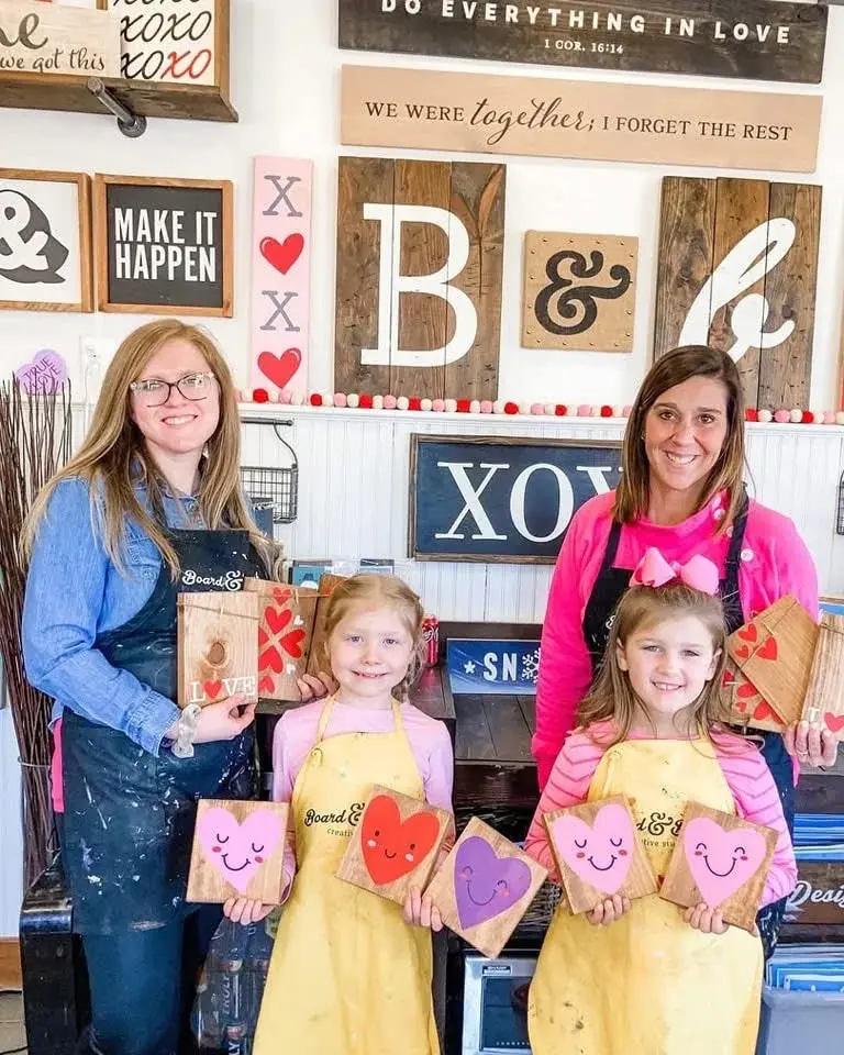 Valentine's Day Make & Take Workshop and Fairy Hair Pop Up! 💕
