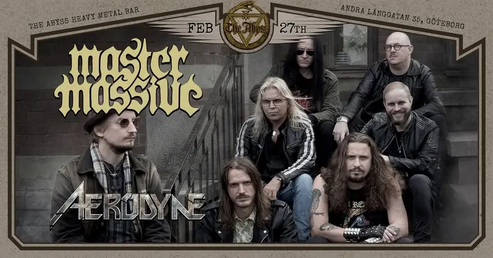 MASTER MASSIVE & AERODYNE LIVE at THE ABYSS!