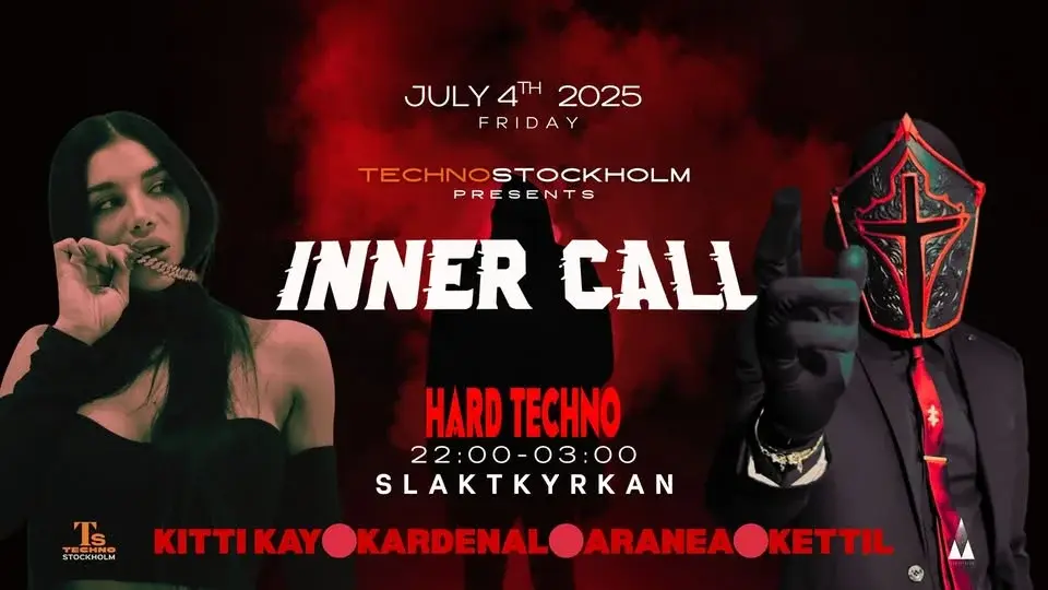 TECHNO STOCKHOLM - INNER CALL ❤️🔥 Slaktkyrkan