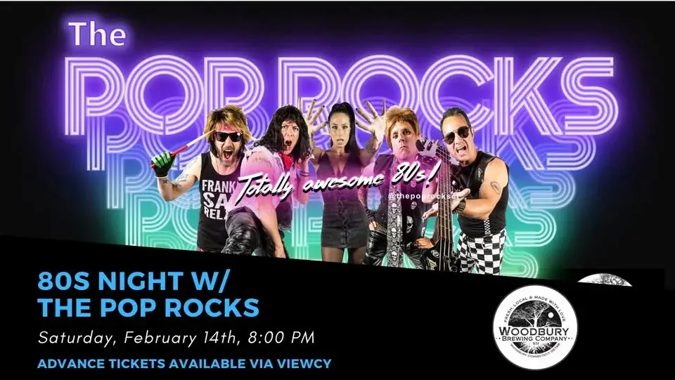 80’s night with The Pop Rocks at the Woodbury Brewing Company