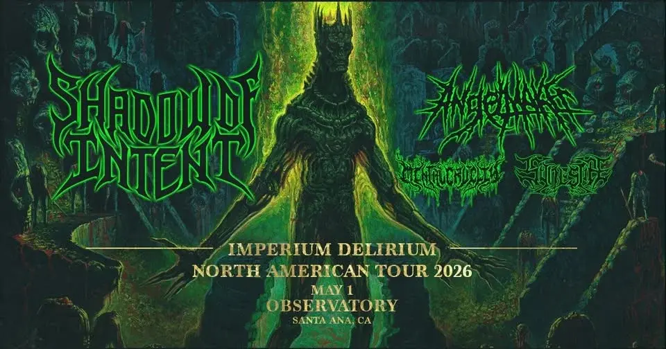 Shadow of Intent - Imperium Delirium North American Tour 2026
