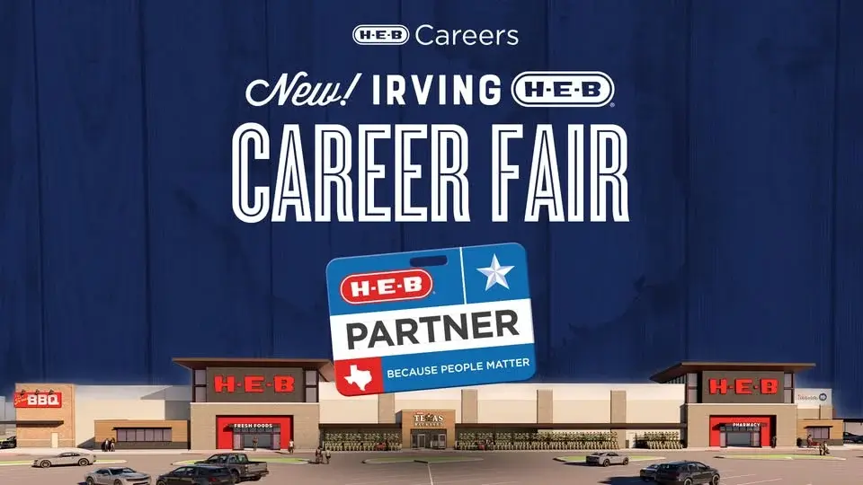 NEW Irving H-E-B In-Person Career Fair