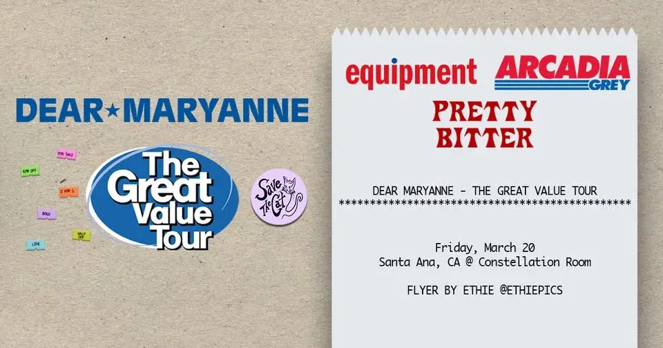 Dear Maryanne