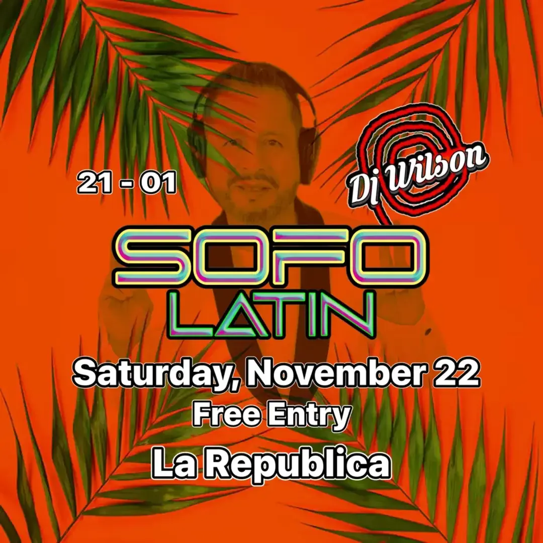 SOFO LATIN! Free entry