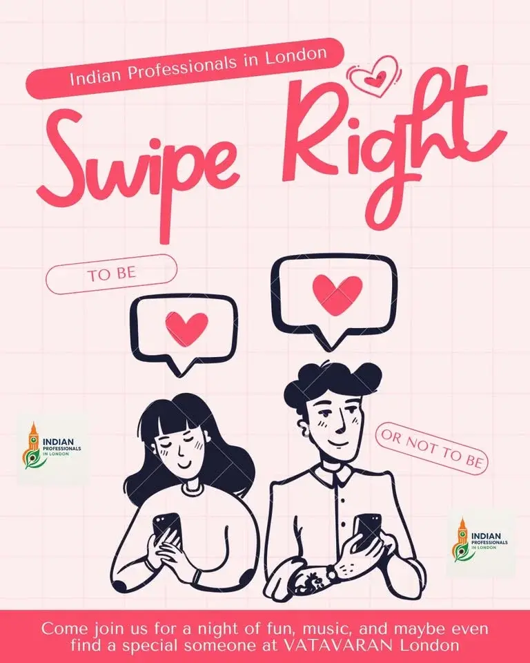 Swipe Right - The Singles Party in London (Ages 25- 55)