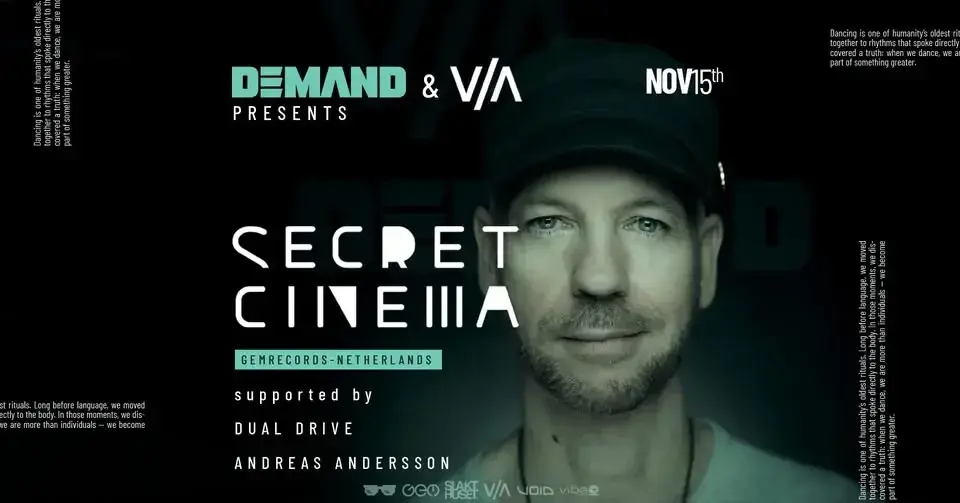 DEMAND X V/A Pres. Secret Cinema