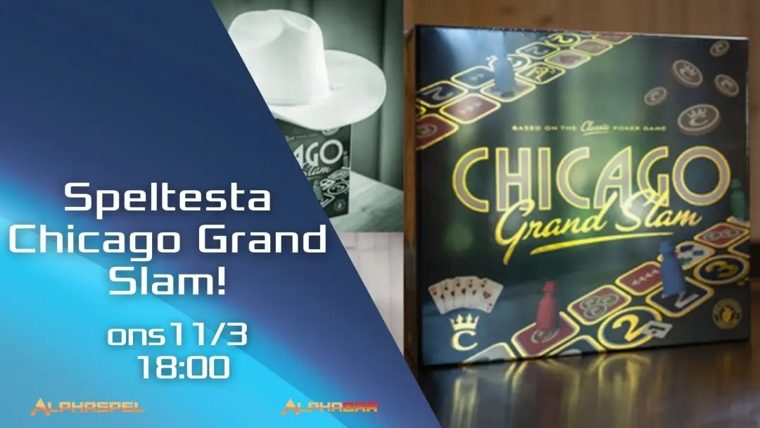 Speltesta Chicago Grand Slam på Alphaspel!