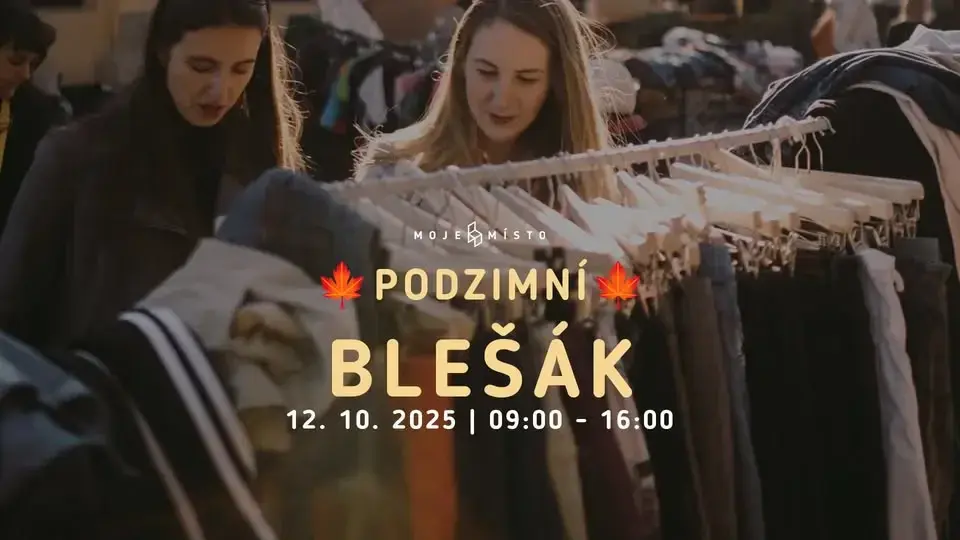 🍁 Podzimní Blešák 🍁 před bistrem Moje Místo