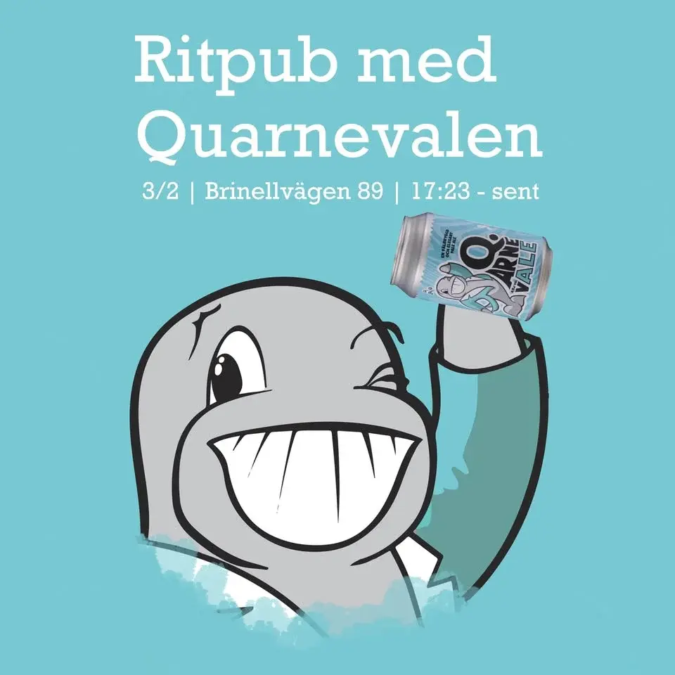 Ritpub med Quarnevalen 🐳🐋🐳