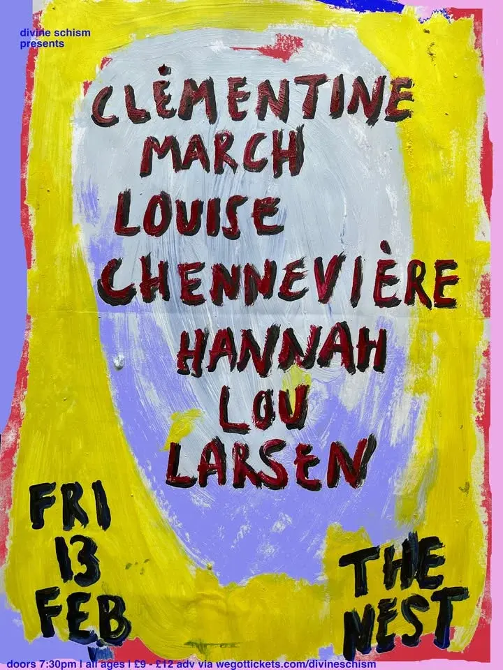 Divine Schism: Clémentine March + Louise Chennevière + Hannah Lou Larsen