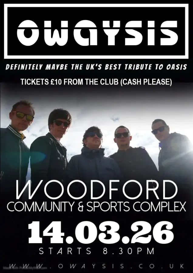 Owaysis live at Woodford Club