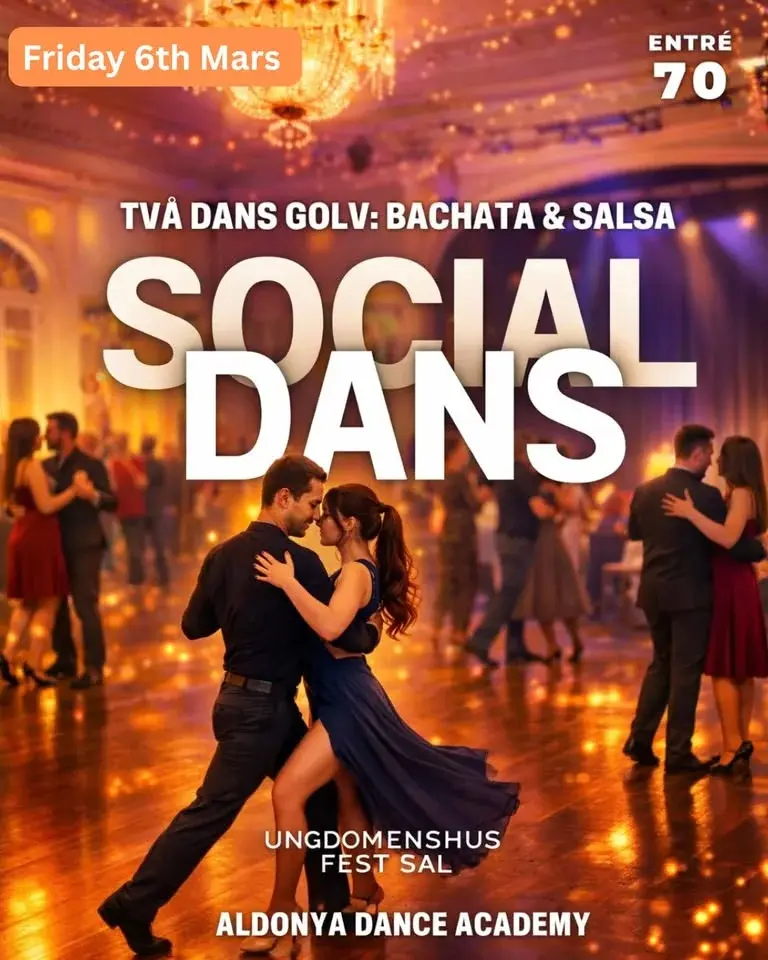 ★Social dance party • Bachata & Salsa • Bachata Workshop • Aldonya Dance Academy★