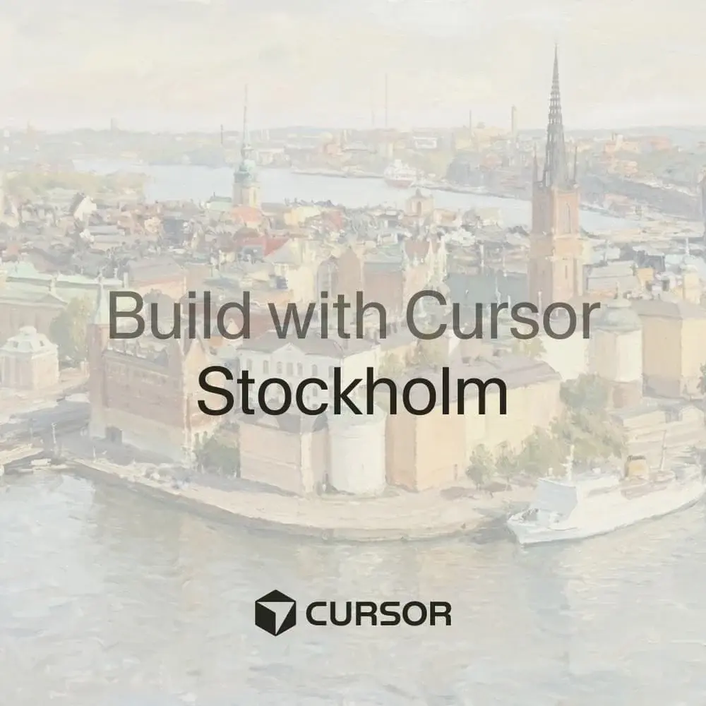 Build with Cursor: Stockholm