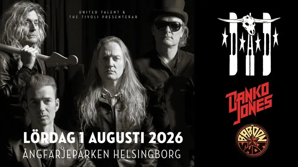 D-A-D || ÅNGFÄRJEPARKEN || HELSINGBORG 